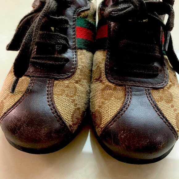 Gucci Kids Ace GG Sneakers-Size 25 - Picture 5 of 5